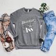 Sassy Bookish Brat Spicy Book Lover Kinky Romance Reader Boo Raglan Sleeve Sweatshirt Deep Heather