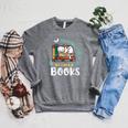 Saying About Books Easily Distracted By Cats And Books Raglan Sleeve Sweatshirt Deep Heather Saying About Books Easily Distracted By Cats And Books Raglan Sleeve Sweatshirt Deep Heather