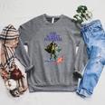 The Scarlet Pimpernel Baroness Orczy Vintage Book Cover Raglan Sleeve Sweatshirt Deep Heather