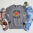 Slow Burn Book Club Romantasy Trope Smut Dark Romance Reader Raglan Sleeve Sweatshirt Deep Heather