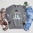 Snowman Book Stack Librarian Book Lover Christmas Raglan Sleeve Sweatshirt Deep Heather Snowman Book Stack Librarian Book Lover Christmas Raglan Sleeve Sweatshirt Deep Heather