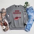 Spicy Book Club BookTok Romance Smutty Fiction Hot Romance Raglan Sleeve Sweatshirt Deep Heather