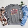 Spicy Romance Reader BookTok Smut Bookish Raglan Sleeve Sweatshirt Deep Heather
