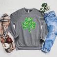 St Patricks Day Bookworm Shamrock Book Lover Raglan Sleeve Sweatshirt Deep Heather St Patricks Day Bookworm Shamrock Book Lover Raglan Sleeve Sweatshirt Deep Heather