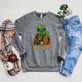 Star Wars Alien Bounty Hunter Zuckuss Comic Book Raglan Sleeve Sweatshirt Deep Heather Star Wars Alien Bounty Hunter Zuckuss Comic Book Raglan Sleeve Sweatshirt Deep Heather