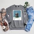 Star Wars The Book Of Boba Fett Armor Raglan Sleeve Sweatshirt Deep Heather