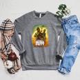 Star Wars The Book Of Boba Fett Group Shot Desert Poster Raglan Sleeve Sweatshirt Deep Heather Star Wars The Book Of Boba Fett Group Shot Desert Poster Raglan Sleeve Sweatshirt Deep Heather