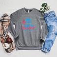Star Wars The Book Of Boba Fett Neon Logo Raglan Sleeve Sweatshirt Deep Heather Star Wars The Book Of Boba Fett Neon Logo Raglan Sleeve Sweatshirt Deep Heather