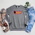 Star Wars The Book Of Boba Fett Outlaw Logo Raglan Sleeve Sweatshirt Deep Heather