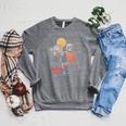 Star Wars The Book Of Boba Fett Retro Color Pop Poster Raglan Sleeve Sweatshirt Deep Heather