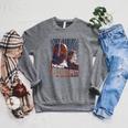 Star Wars The Book Of Boba Fett Retro Graphic Poster Raglan Sleeve Sweatshirt Deep Heather Star Wars The Book Of Boba Fett Retro Graphic Poster Raglan Sleeve Sweatshirt Deep Heather