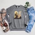 Star Wars The Book Of Boba Fett Tonal Portrait Raglan Sleeve Sweatshirt Deep Heather Star Wars The Book Of Boba Fett Tonal Portrait Raglan Sleeve Sweatshirt Deep Heather