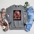 Star Wars The Book Of Boba Fett Vintage Poster V-3 Raglan Sleeve Sweatshirt Deep Heather Star Wars The Book Of Boba Fett Vintage Poster V-3 Raglan Sleeve Sweatshirt Deep Heather