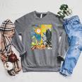 Star Wars Comic Books Battles Darth Vader And Stormtroopers Raglan Sleeve Sweatshirt Deep Heather
