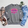 Super Aunt Superhero Grandmother Comic Book Matching Raglan Sleeve Sweatshirt Deep Heather Super Aunt Superhero Grandmother Comic Book Matching Raglan Sleeve Sweatshirt Deep Heather