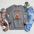 Support Your Local Bookstore Retro Book Lover Raglan Sleeve Sweatshirt Deep Heather