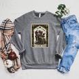 Tarot Card The Emotional Damage Skeleton Romantasy Book Raglan Sleeve Sweatshirt Deep Heather Tarot Card The Emotional Damage Skeleton Romantasy Book Raglan Sleeve Sweatshirt Deep Heather