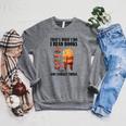 That's What I Do Read Books And I Forget Things Bear Reading Raglan Sleeve Sweatshirt Deep Heather