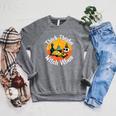 Thick Thighs Witch Vibes Spell Book And Potions Raglan Sleeve Sweatshirt Deep Heather