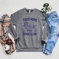 Tired Moms Book Club Coffee Chaos And Chapters Reader Raglan Sleeve Sweatshirt Deep Heather Tired Moms Book Club Coffee Chaos And Chapters Reader Raglan Sleeve Sweatshirt Deep Heather