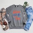 Tired Moms Book Club Mother’s Day Trendy Reading Lover Comfort Colors Crop Top Raglan Sleeve Sweatshirt Deep Heather