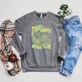 Tired Moms Book Club Running On Coffee Chaos Chapters Raglan Sleeve Sweatshirt Deep Heather Tired Moms Book Club Running On Coffee Chaos Chapters Raglan Sleeve Sweatshirt Deep Heather