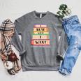 Vintage I Read What I Want Book Lovers Raglan Sleeve Sweatshirt Deep Heather