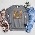 Wild About Reading Book Animal Book Lover Teacher Kids Raglan Sleeve Sweatshirt Deep Heather Wild About Reading Book Animal Book Lover Teacher Kids Raglan Sleeve Sweatshirt Deep Heather