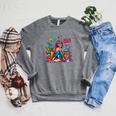 Woman Book Lover Book Hangover Woman Premium Tri-Blend Raglan Sleeve Sweatshirt Deep Heather