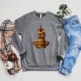 Woman Reading Book Stack Afro Girl Book Melanin Reader Raglan Sleeve Sweatshirt Deep Heather