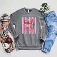 Women's Book Girl Summer Beach Club Summer Reading Raglan Sleeve Sweatshirt Deep Heather Women's Book Girl Summer Beach Club Summer Reading Raglan Sleeve Sweatshirt Deep Heather