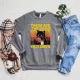Women's These Are The Good Old Days Cat Reading A Book Raglan Sleeve Sweatshirt Deep Heather Women's These Are The Good Old Days Cat Reading A Book Raglan Sleeve Sweatshirt Deep Heather