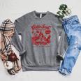 Women's Smut Reader Smutty Spicy Book Goblin Smut Reading Club Raglan Sleeve Sweatshirt Deep Heather Women's Smut Reader Smutty Spicy Book Goblin Smut Reading Club Raglan Sleeve Sweatshirt Deep Heather
