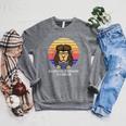 In A World Full Of Bookworms Be A Book Lion Dragon Reading Raglan Sleeve Sweatshirt Deep Heather