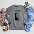 Wuthering Heights By Emily Bronte Vintage Book Cover Premium Tri-Blend Raglan Sleeve Sweatshirt Deep Heather