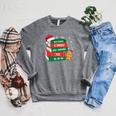 Have Yourself A Smutty Little Christmas You For Book Lovers Raglan Sleeve Sweatshirt Deep Heather