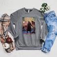 Zombie Halloween Horror Vintage Comic Book Retro Scary Raglan Sleeve Sweatshirt Deep Heather