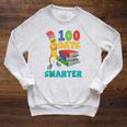100 Days Smarter Teacher Student Books 100th Day Of School For Men Women Kids Raglan Sleeve Sweatshirt Heather Mustard 100 Days Smarter Teacher Student Books 100th Day Of School For Men Women Kids Raglan Sleeve Sweatshirt Heather Mustard