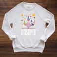 100th Day Of School 100 Days Smarter Books Space Astronaut Raglan Sleeve Sweatshirt Heather Mustard