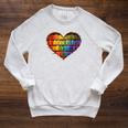 3D Bookshelf Raglan Sleeve Sweatshirt Heather Mustard