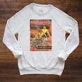 Animorphs The Android Tarantula Transformation Book Cover Raglan Sleeve Sweatshirt Heather Mustard