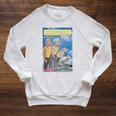 Animorphs The Solution Opossum Transformation Book Cover Raglan Sleeve Sweatshirt Heather Mustard