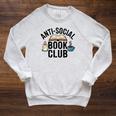 Anti-Social Book Club Booktrovert Bookish Bookworm Raglan Sleeve Sweatshirt Heather Mustard Anti-Social Book Club Booktrovert Bookish Bookworm Raglan Sleeve Sweatshirt Heather Mustard