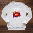 Art Painting School Teacher Superhero Superpower Comic Book For Men Women Raglan Sleeve Sweatshirt Heather Mustard