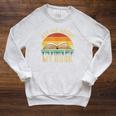 Ask Me About My Book Published Author Literary Writers Raglan Sleeve Sweatshirt Heather Mustard