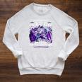Assuming I'm Just An Old Lady Fantasy Book Reader Mom Dragon Raglan Sleeve Sweatshirt Heather Mustard