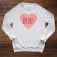 Back To School Heart Love Reading Cute I Love Books Raglan Sleeve Sweatshirt Heather Mustard Back To School Heart Love Reading Cute I Love Books Raglan Sleeve Sweatshirt Heather Mustard