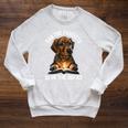 Ban The Fascists Save The Books Book & Dogs Lovers Raglan Sleeve Sweatshirt Heather Mustard