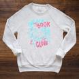 Beach Book Club Seashell Starfish Summer Vacation Hawaii Raglan Sleeve Sweatshirt Heather Mustard