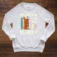 Bibliophile Book Geek Librarian Bookworm Reading Raglan Sleeve Sweatshirt Heather Mustard